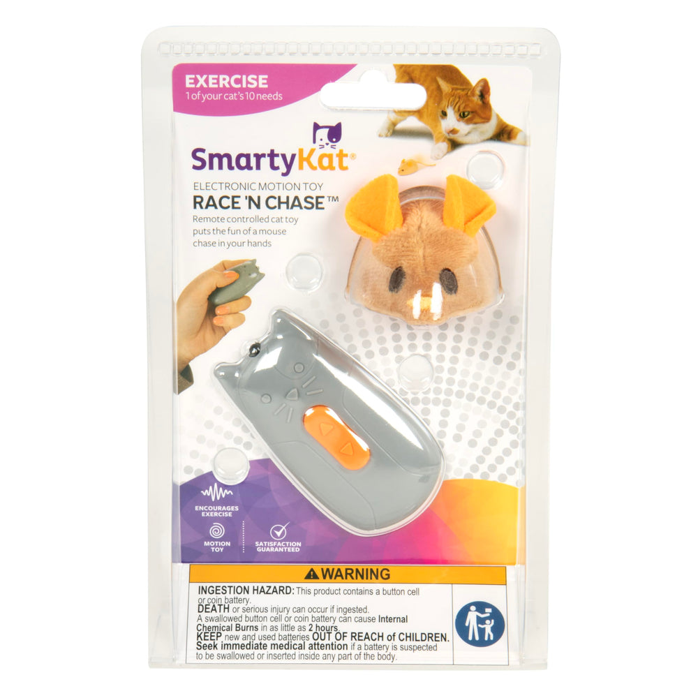 SmartyKat Race N' Chase matériaux durables et recyclés utilisés