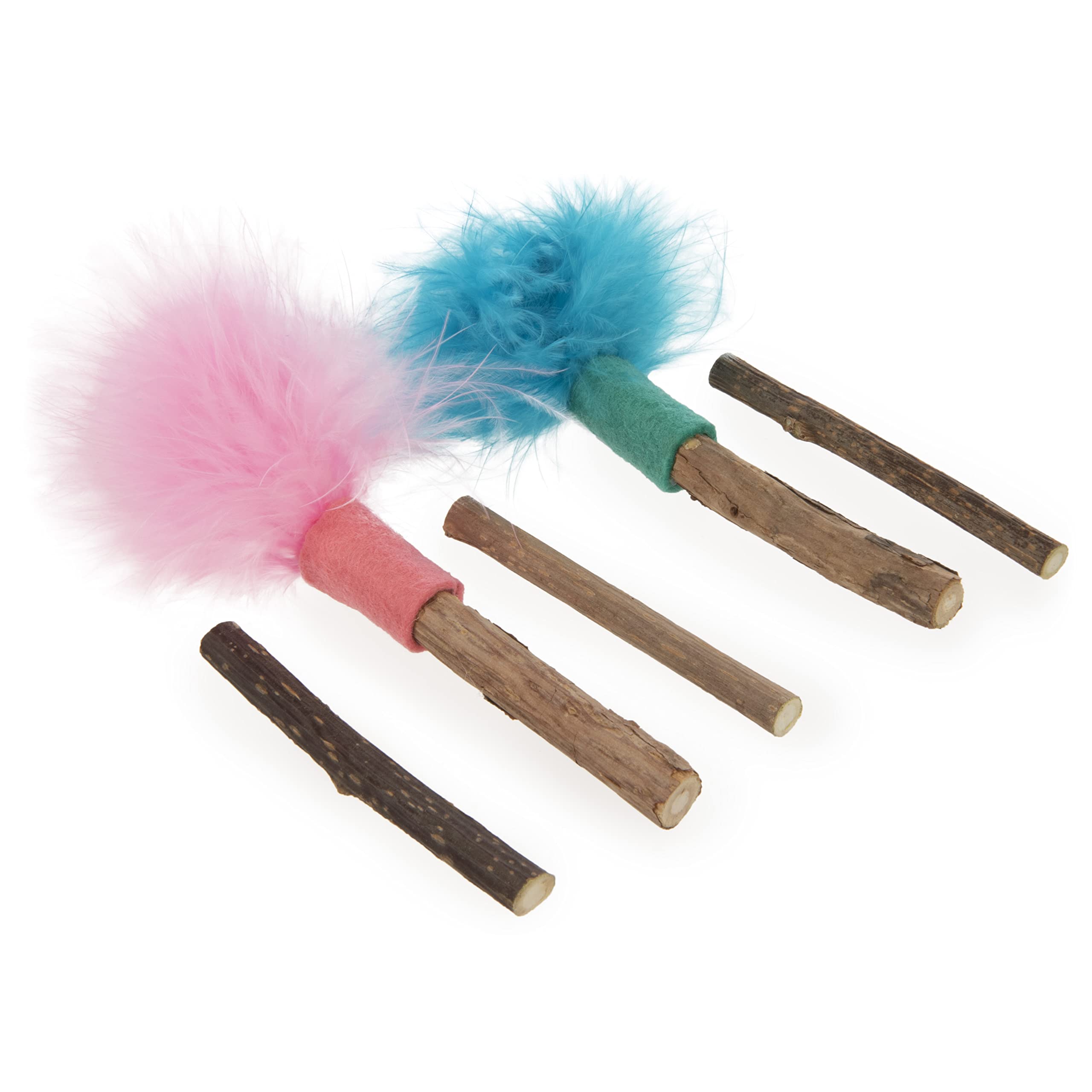 SmartyKat Silly Silver Stix activite physique: encourage l exercice et le jeu