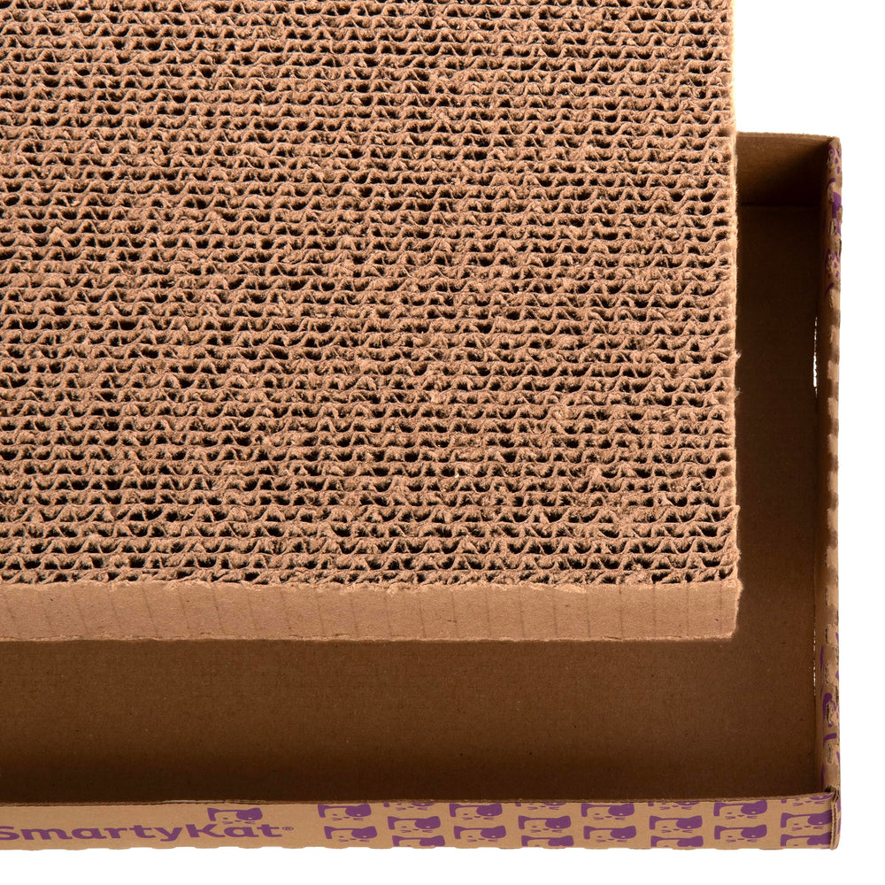 SmartyKat Super Scratcher Plus – protège les meubles en canalisant le griffage.