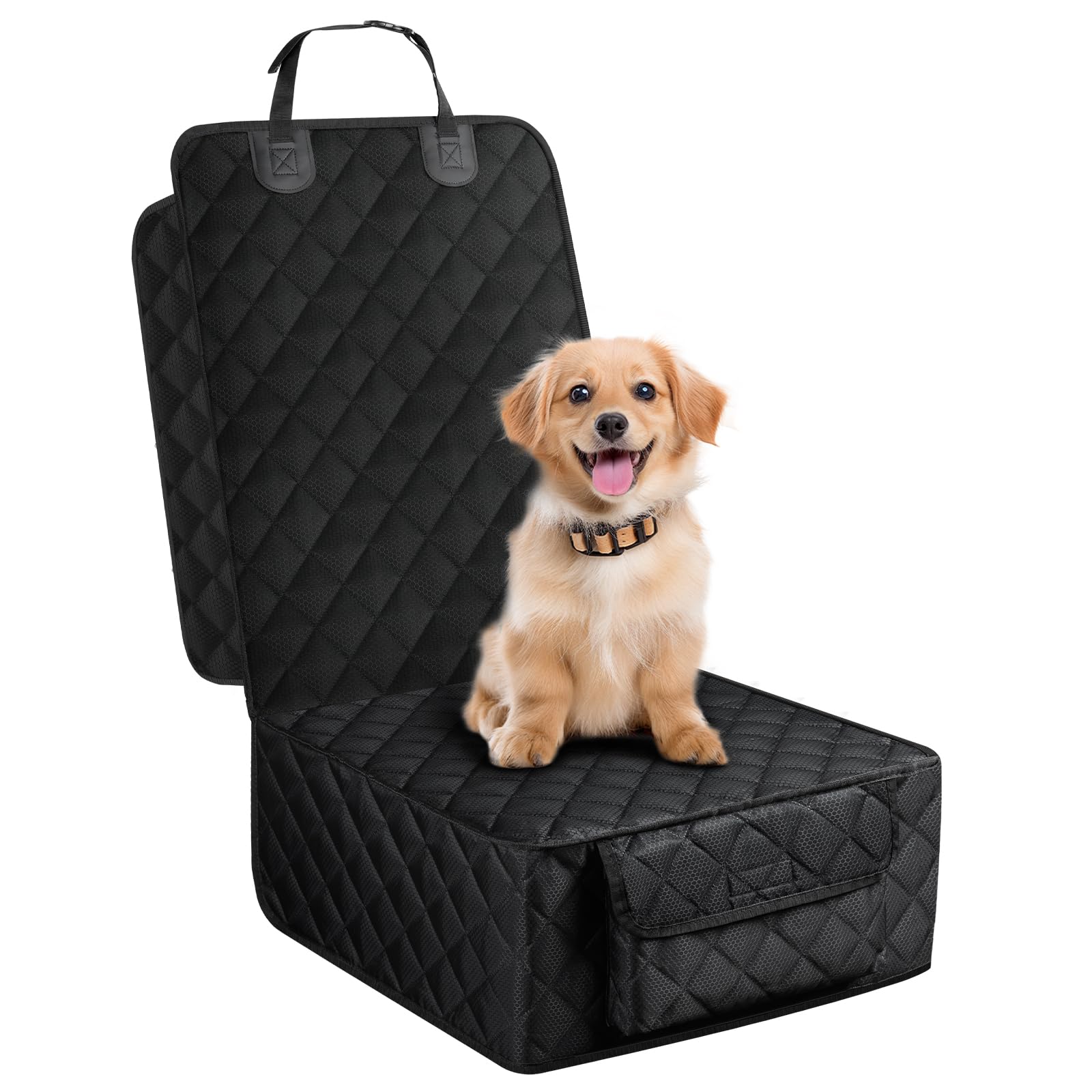 Smatto housse siège avant chien imperméable, protège des éclaboussures et des poils.