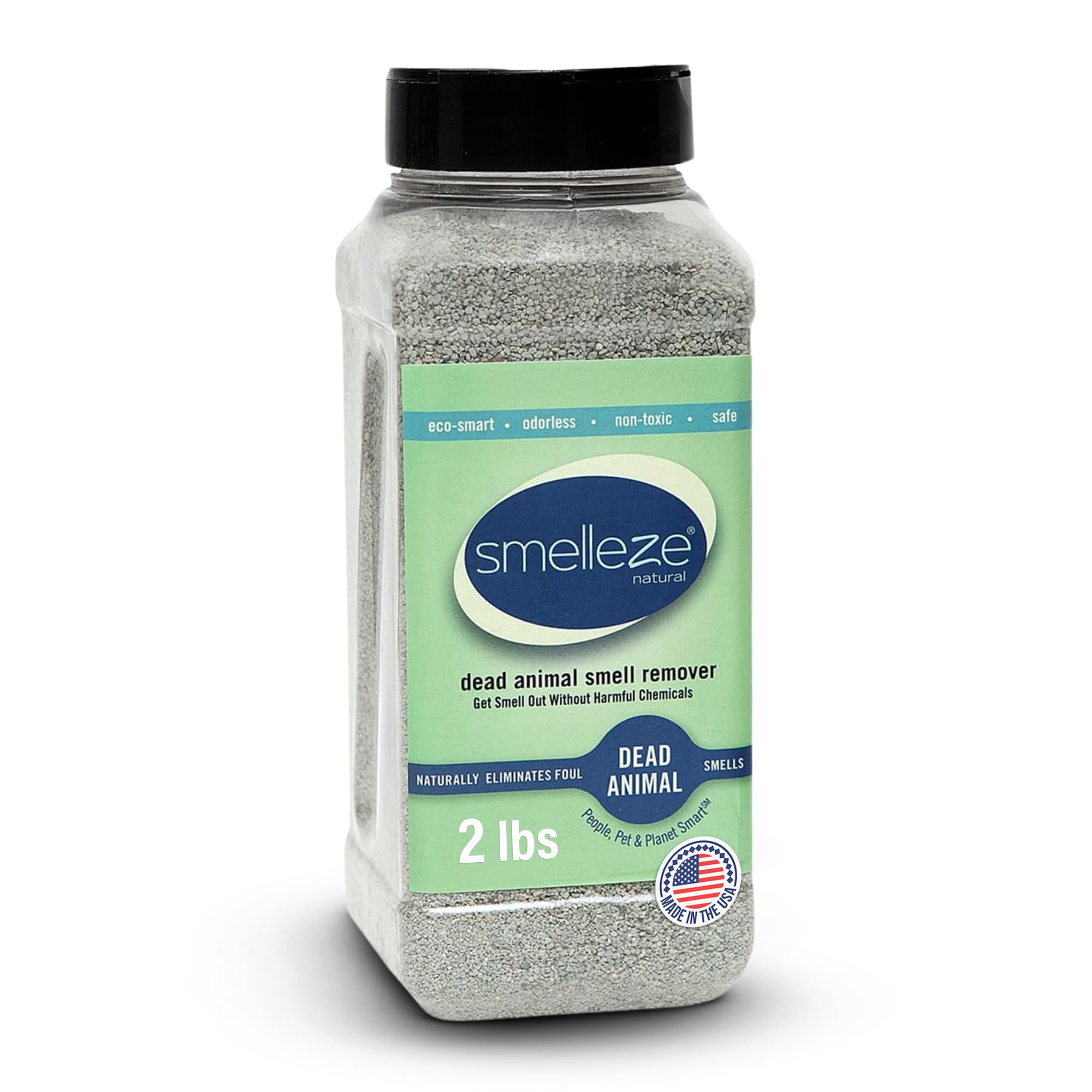 SMELLEZE granules absorption odeurs, neutralisent rapidement les odeurs tenaces.