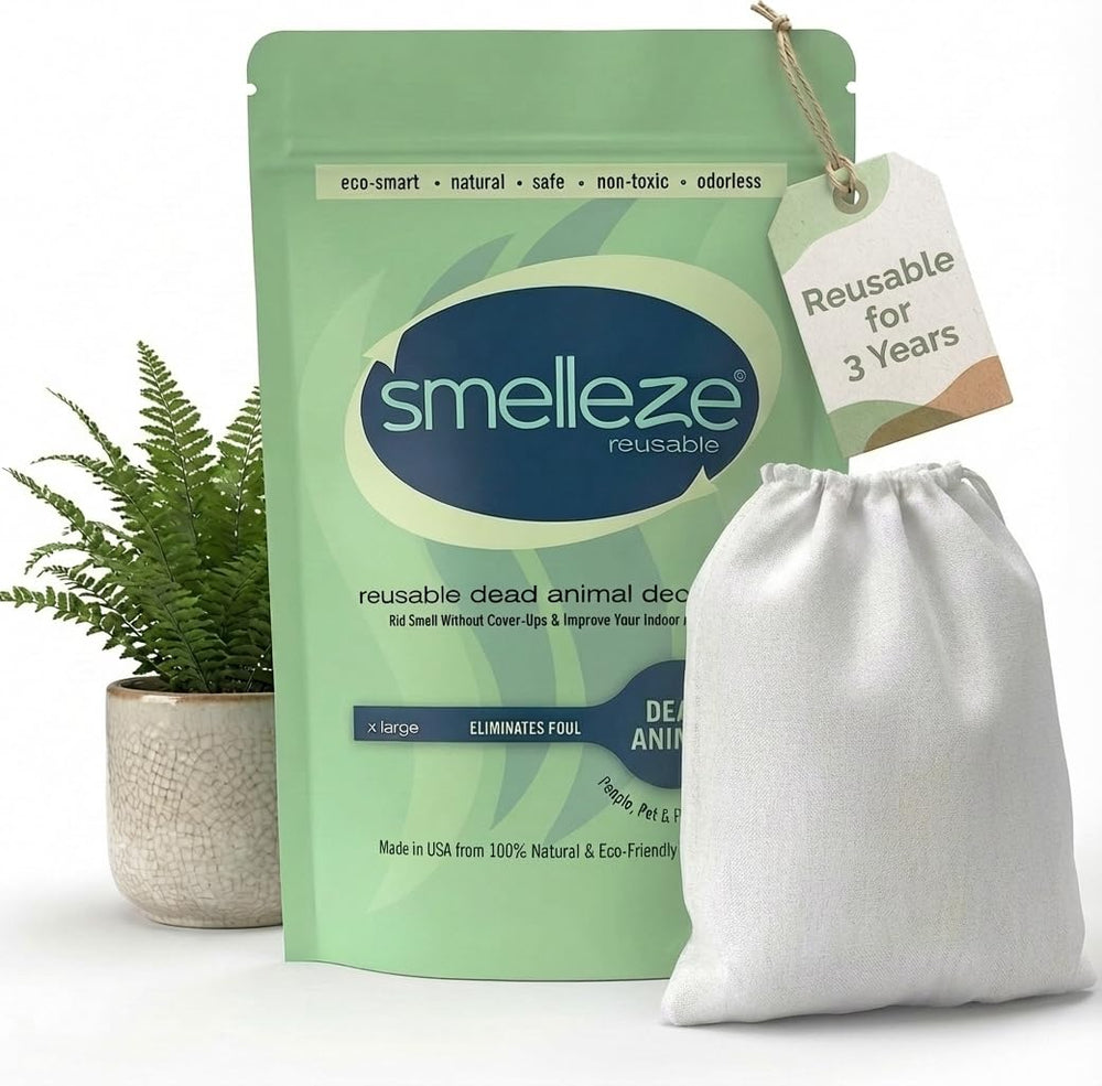 SMELLEZE Poche élimine l’odeur animale à l’intérieur sans parfum.
