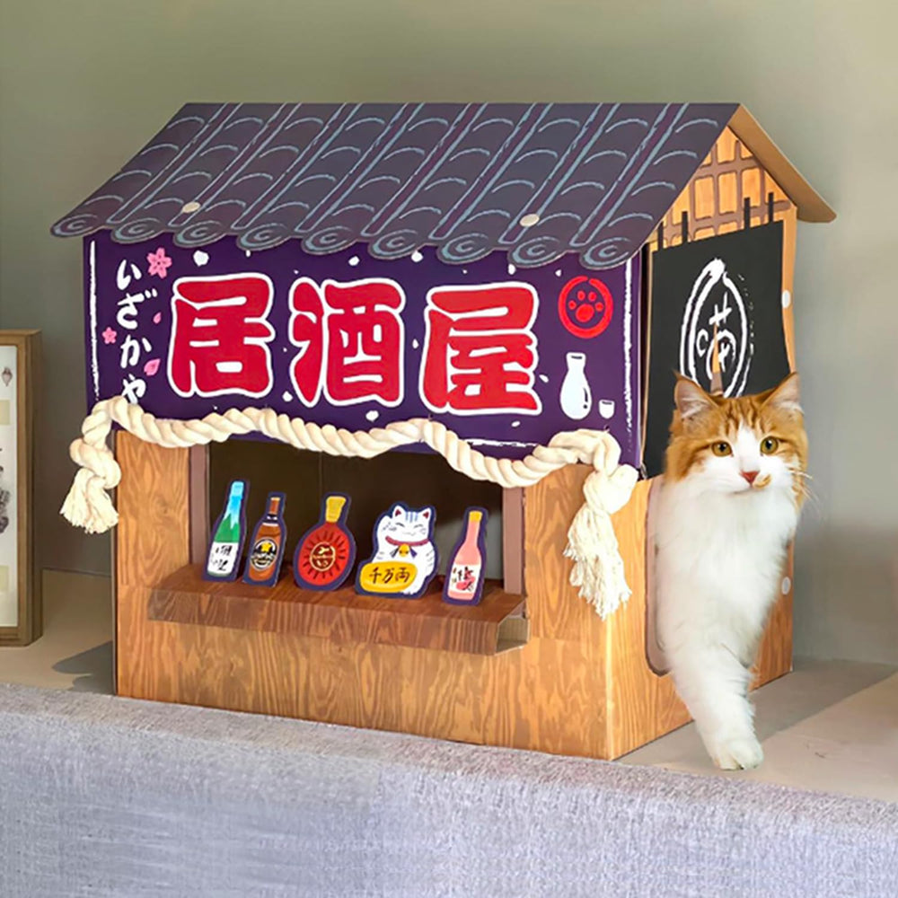 SMILE PAWS Thème Izakaya chat, décor ludique et original.