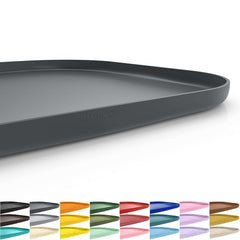 SMILOOL tapis alimentaire avec bord élevé pour contenir nourriture et liquides.