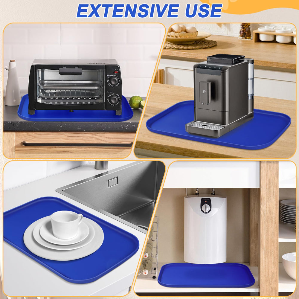 SMILOOL tapis pratique sous abreuvoir et distributeur automatique pour éviter les taches.