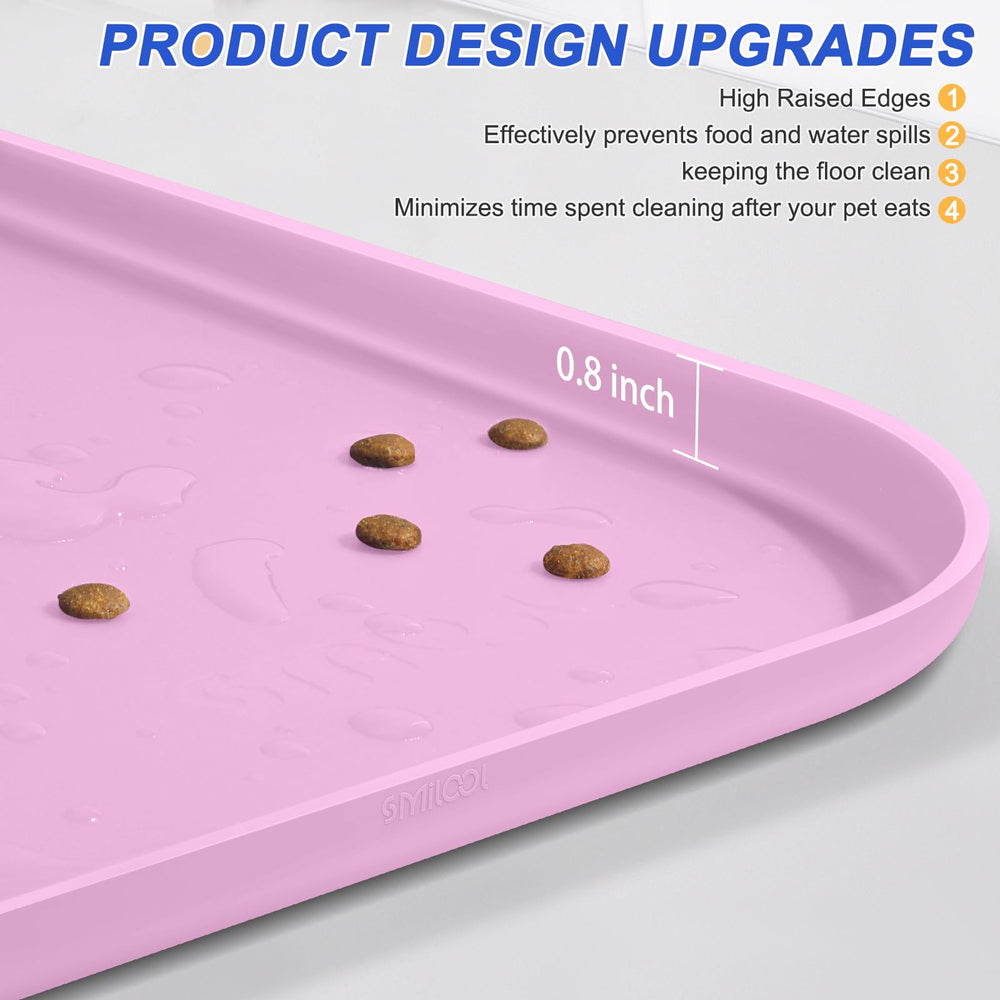 SMILOOL tapis lavable au lave-vaisselle, nettoyage rapide et pratique