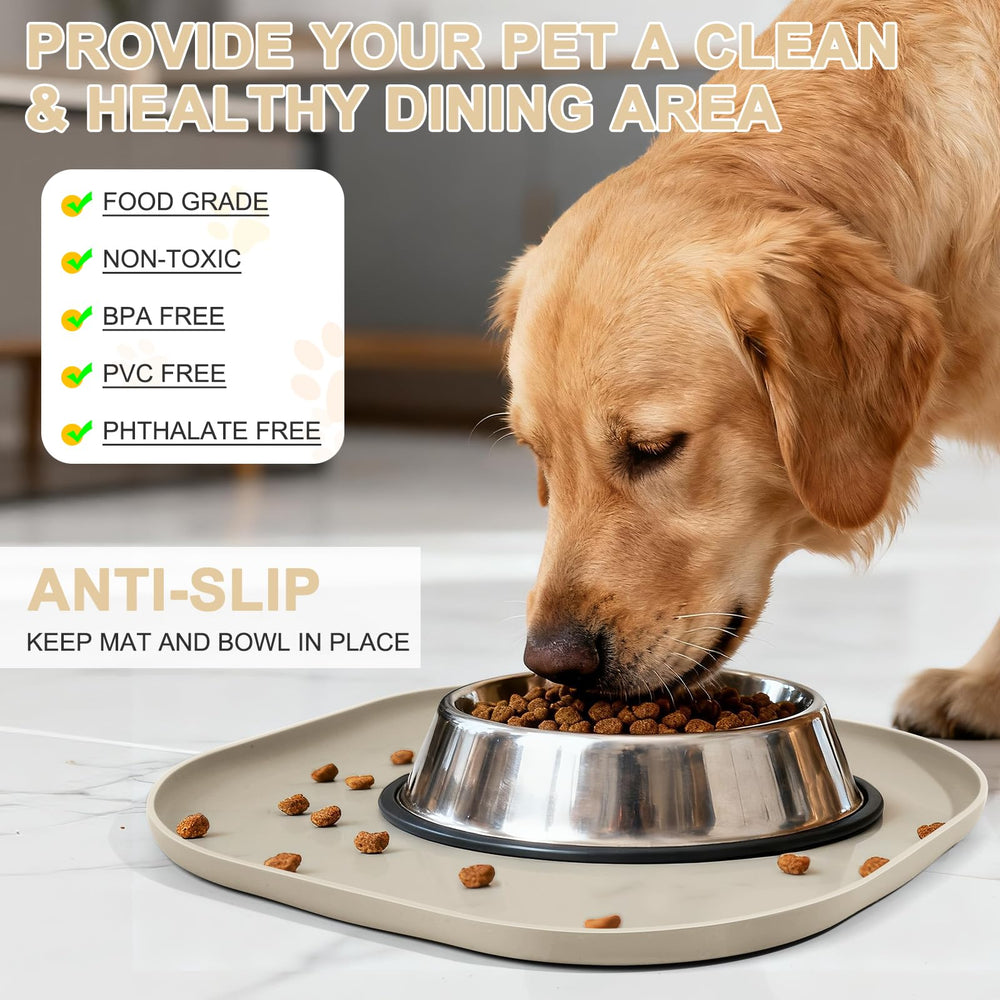Smilool tapis silicone alimentaire non toxique sans BPA et sans phtalates