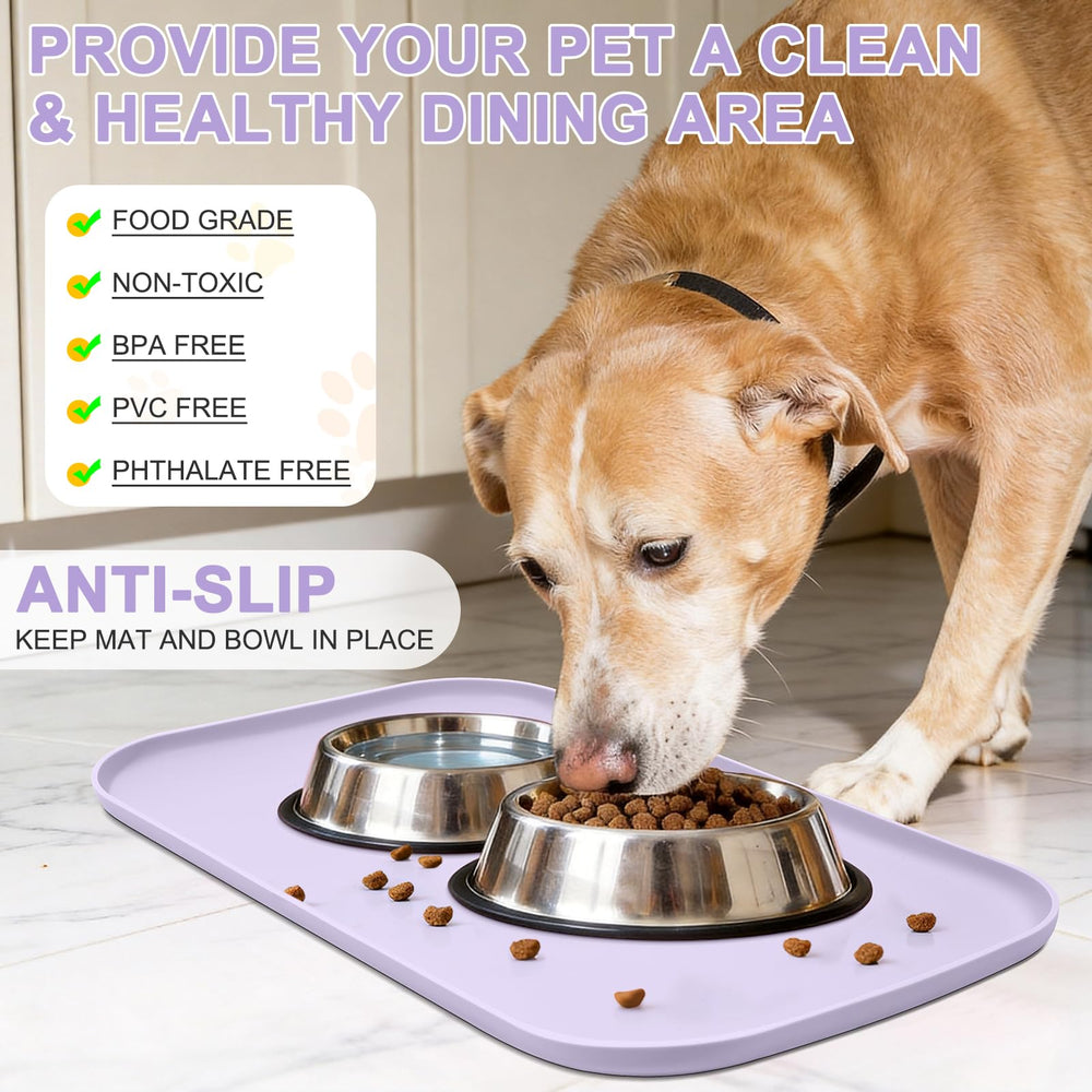 SMILOOL tapis-silicone-impermeable: matériau sûr et facile à nettoyer.