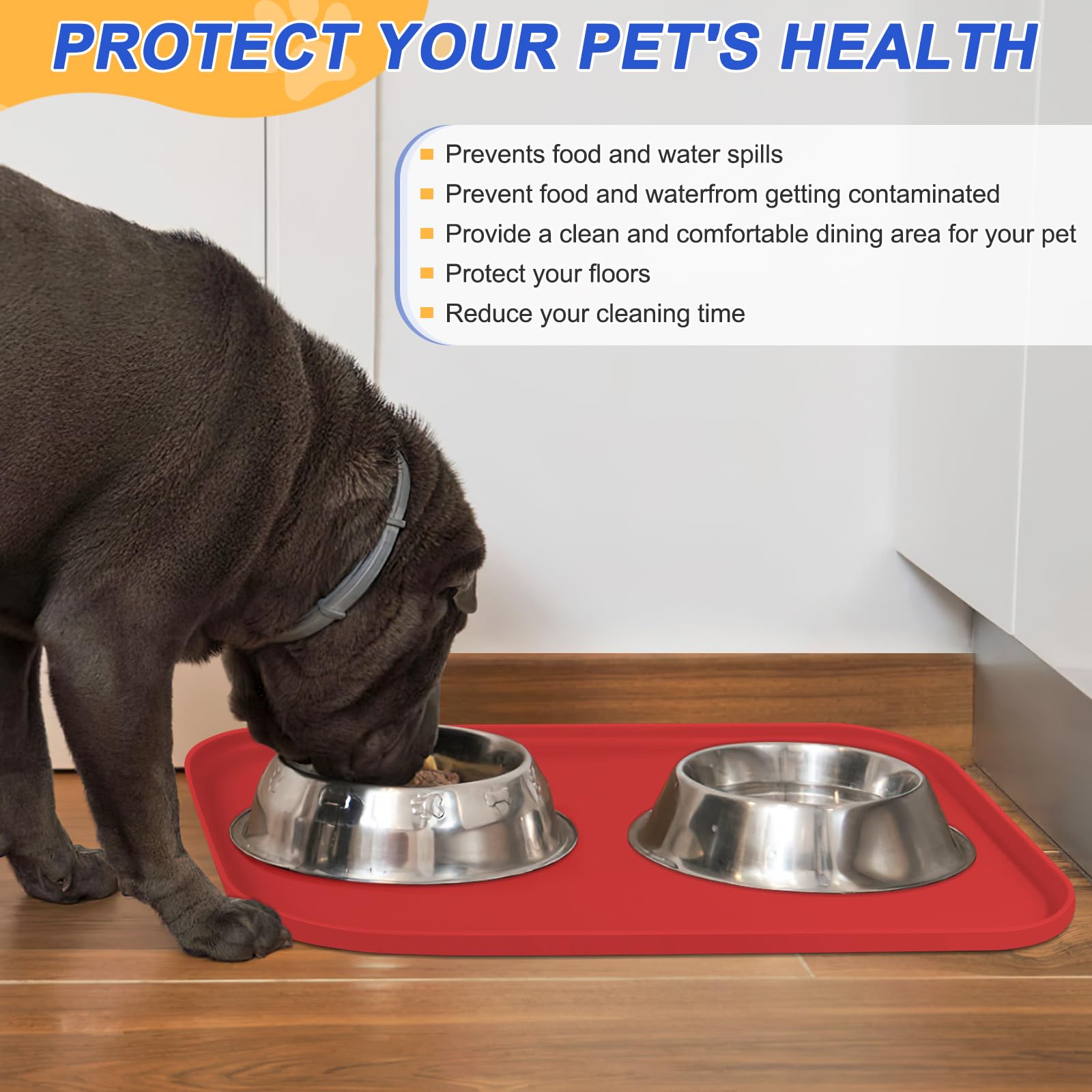 SMILOOL Tapis d'alimentation – se nettoie facilement après les repas.
