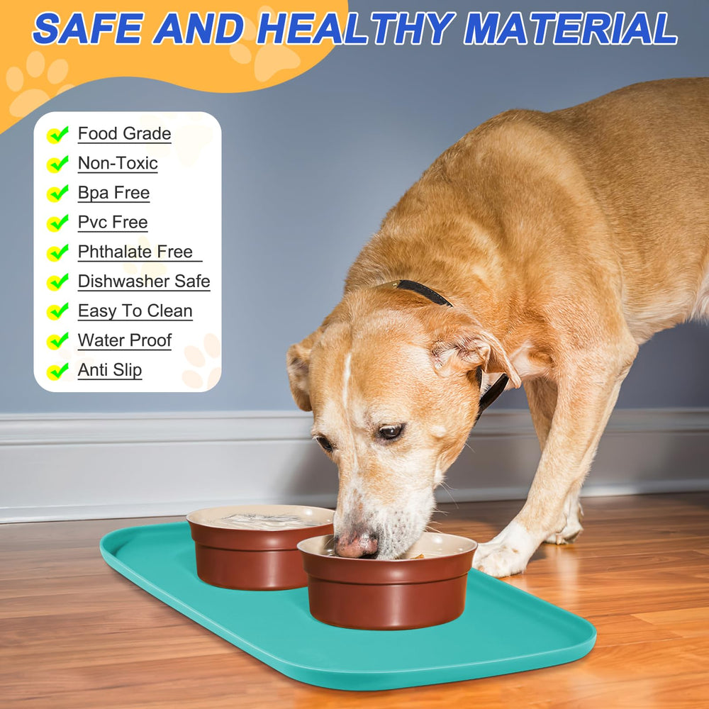 SMILOOL tapis alimentaire 19x12, s'adapte aux petites gamelles.