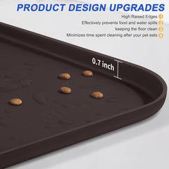 SMILOOL tapis résistant à la chaleur et lavable au lave-vaisselle.