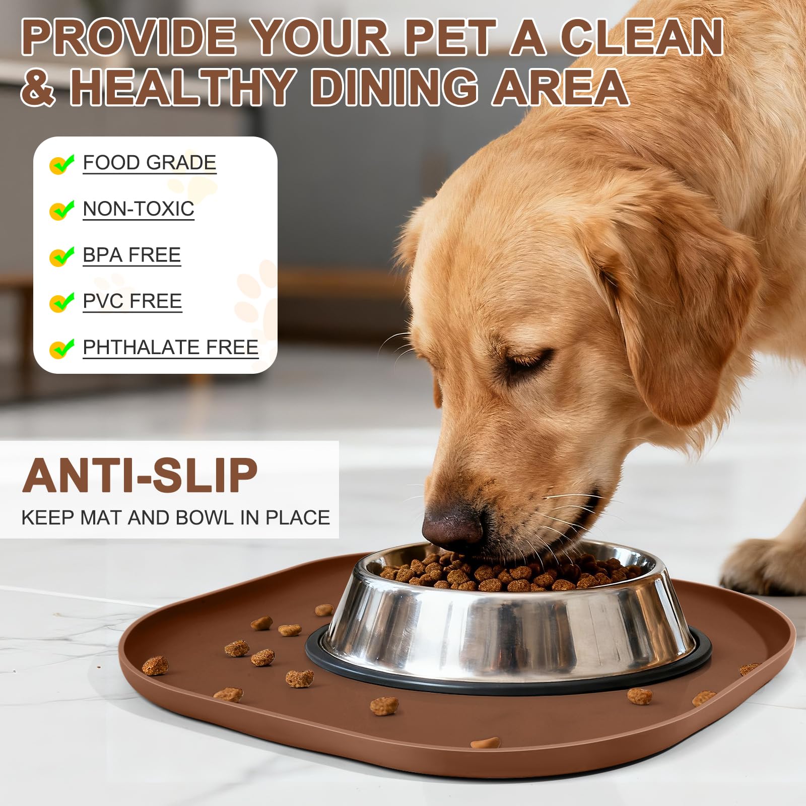 SMILOOL tapis silicone sans BPA, sécurité alimentaire assurée.