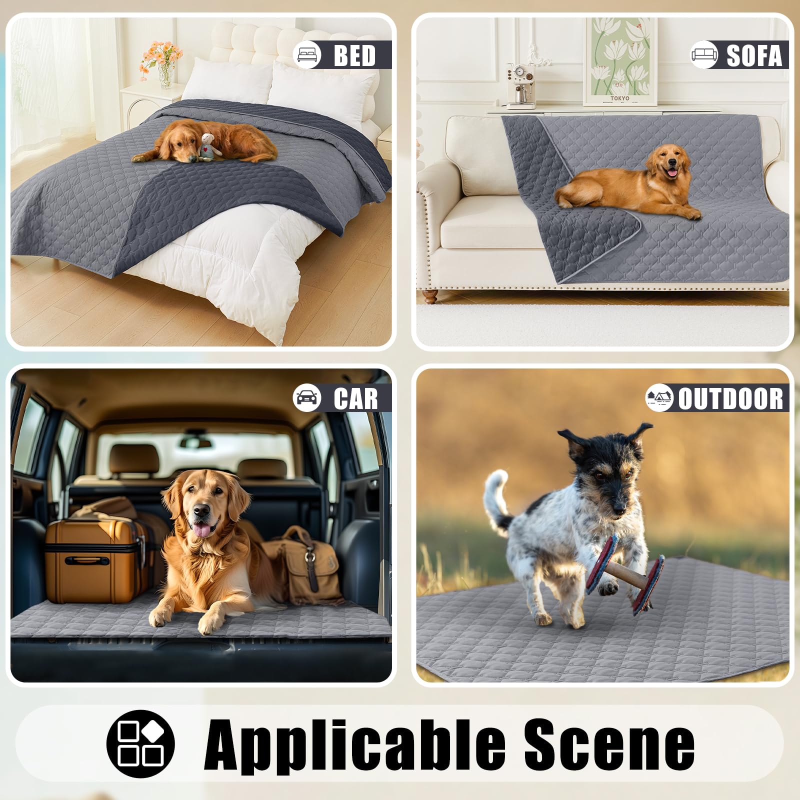 Design double-face Smiry, ajoutant style et confort à votre salon.