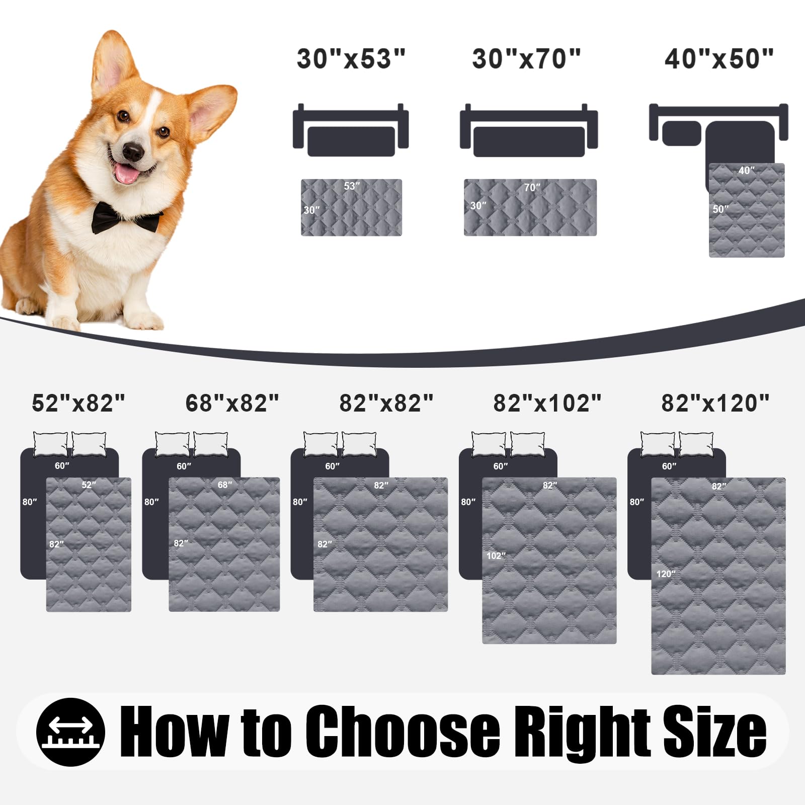 Protection poils et rayures Smiry pour chiens actifs sur les meubles.
