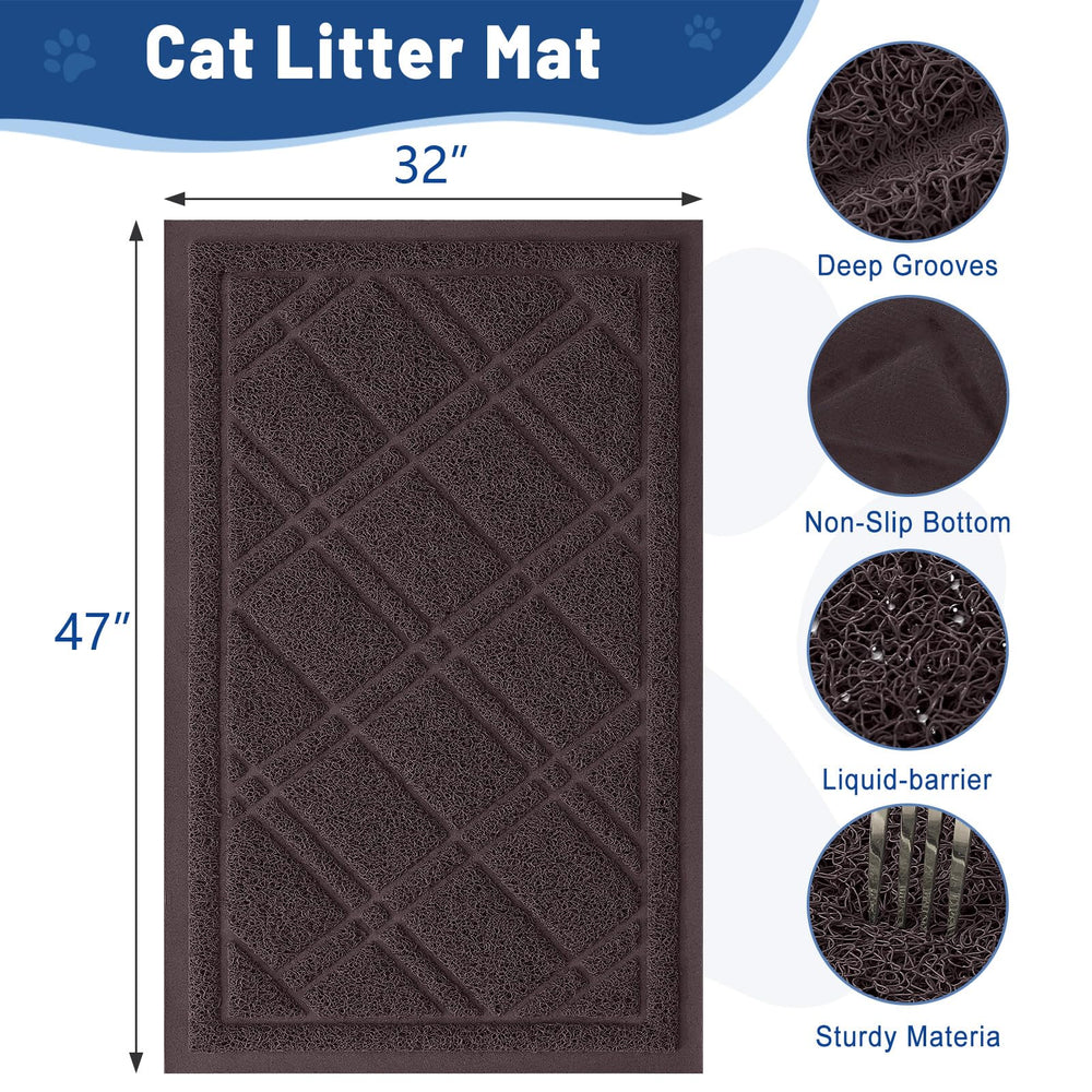 Barrière liquide du tapis Smiry pour protéger le sol des urines.