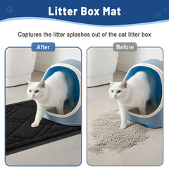 Smiry Tapis Litière Chat Confort Pattes Doux: délicat pour les pattes sensibles