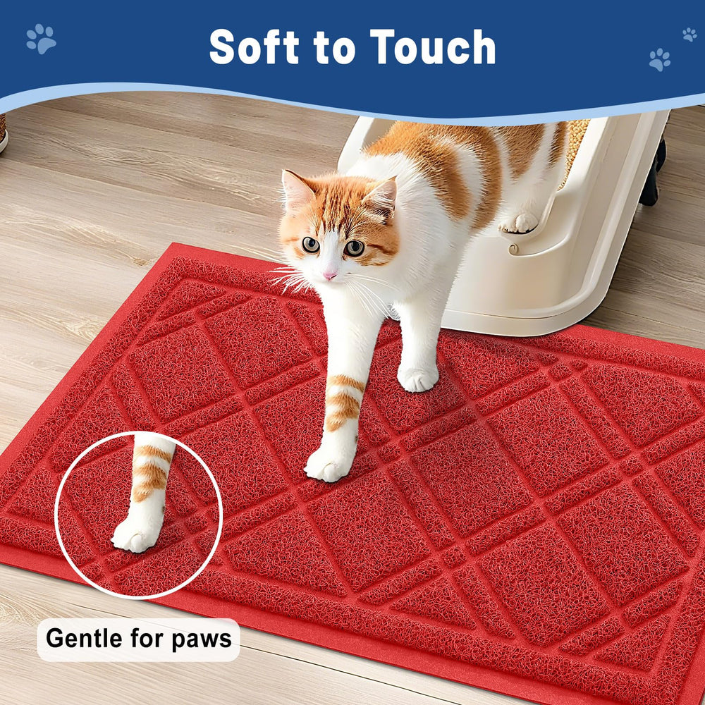 Tapis-litière Smiry durable résiste aux griffes.