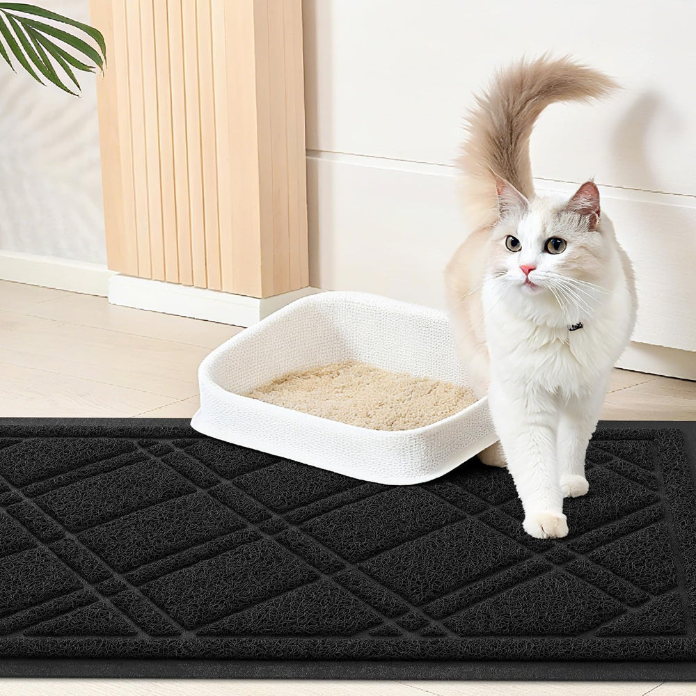Smiry Tapis Litière Chat Utilisation Domestique: idéal près de la caisse