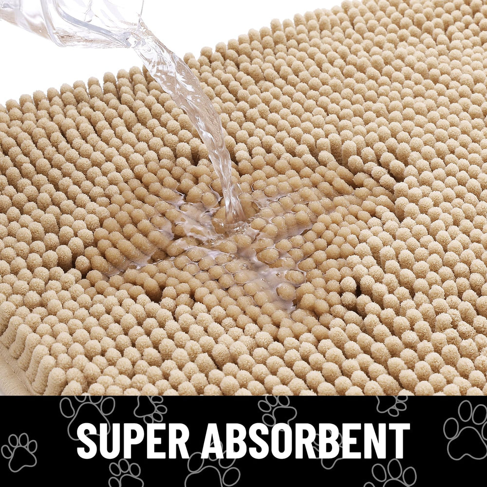 Smiry tapis nettoyage facile: lavable en machine et sèche rapidement.