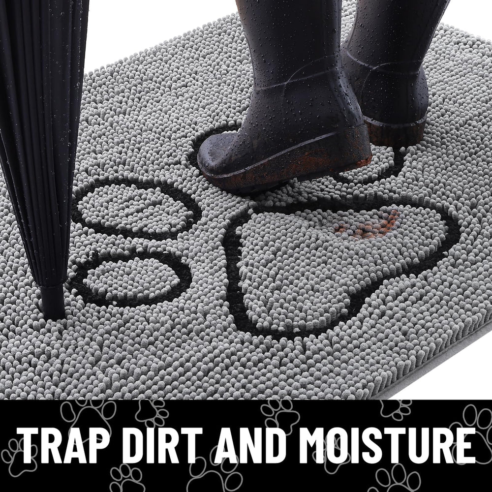 Smiry Tapis de porte absorbeur d’eau, garde les sols secs.