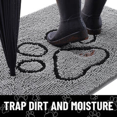 Smiry Tapis-porte-captant-poussiere garde l interieur plus propre après chaque entree.