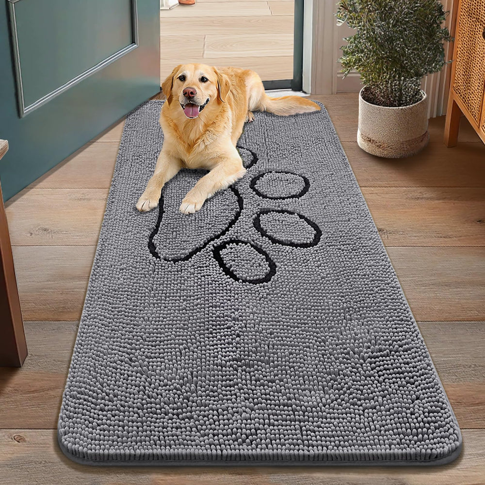 Smiry Tapis porte-chenille absorbant retire rapidement la saleté des chaussures.