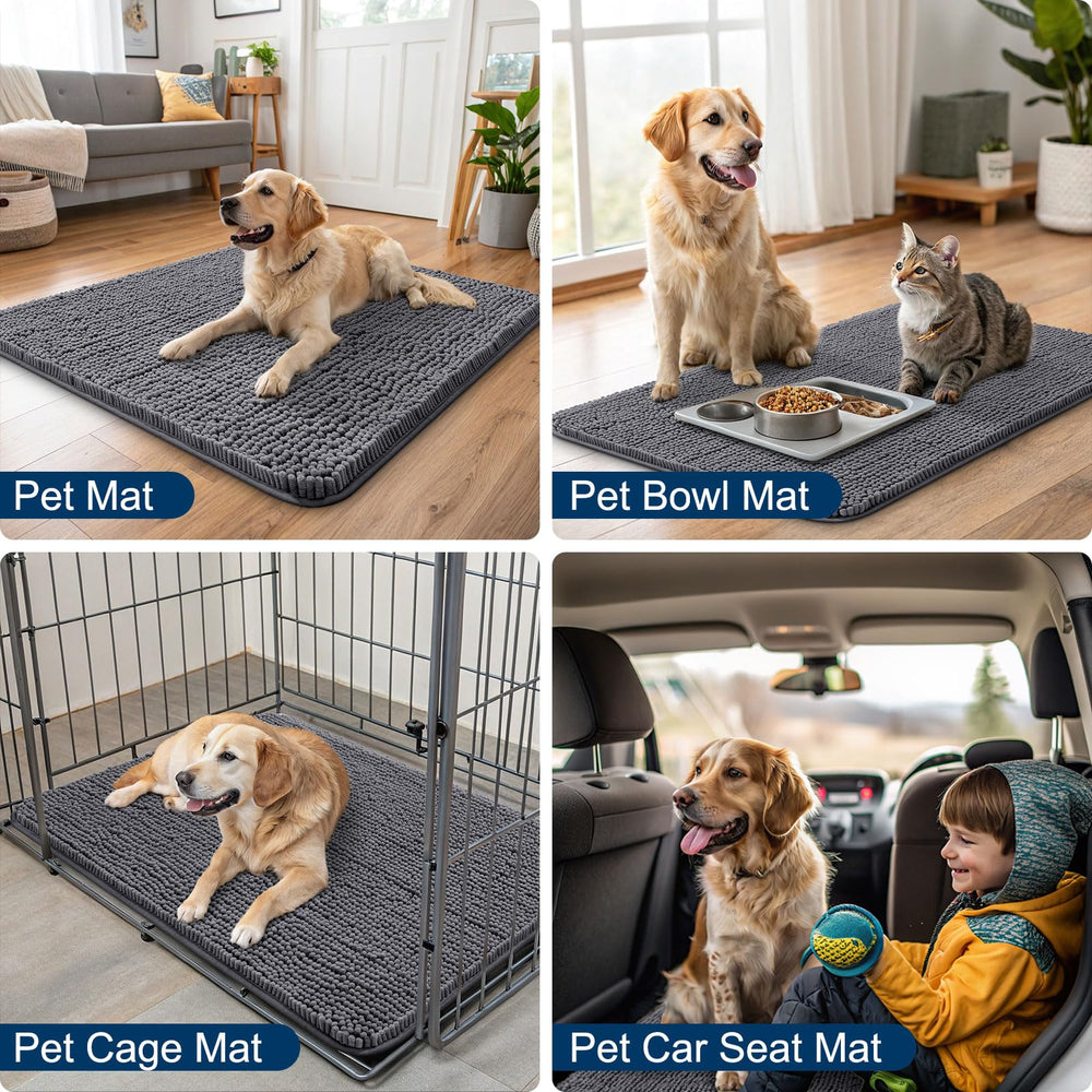 Smiry Tapis porte-chien utilisation ideale entree-interieur.
