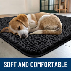 Smiry tapis porte-chien-captage-saletes-boues: retient boue et salissures après promenade.