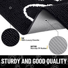 Chenille douce Smiry offre un confort douillet pour les pattes des chiens.