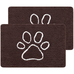 Tapis d'entrée Smiry patte boueuse : absorption rapide et saletés.