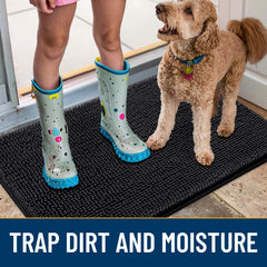 Smiry tapis porte-chien-sechage-rapide: sèche rapidement pour une utilisation ultérieure.