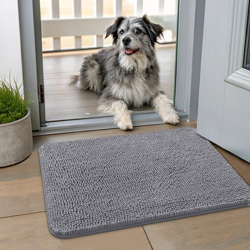 Tapis Smiry pour pattes boueuses à l’entrée, absorption rapide et pratique