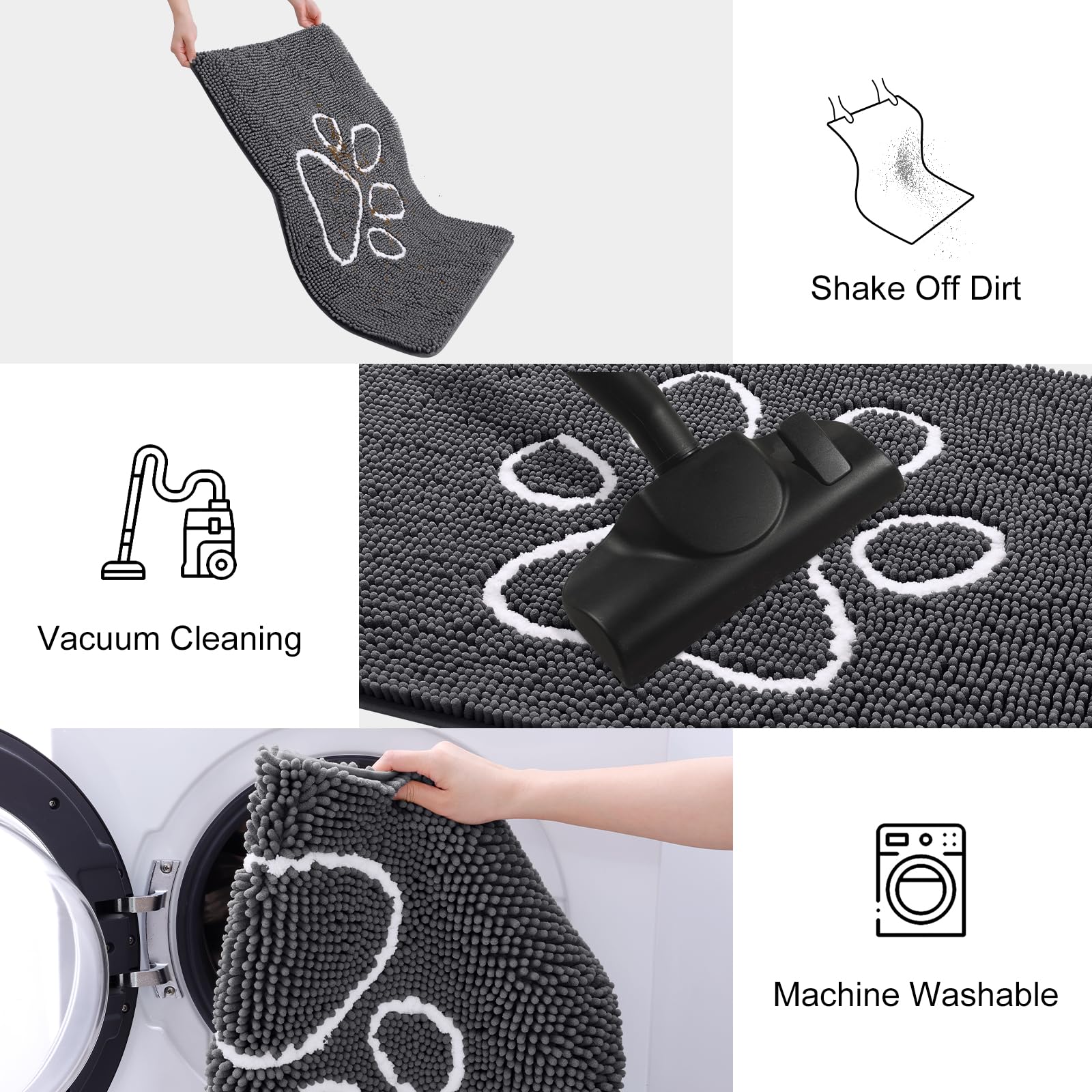 Smiry tapis-porte-design-mince, profil bas passant sous la porte.