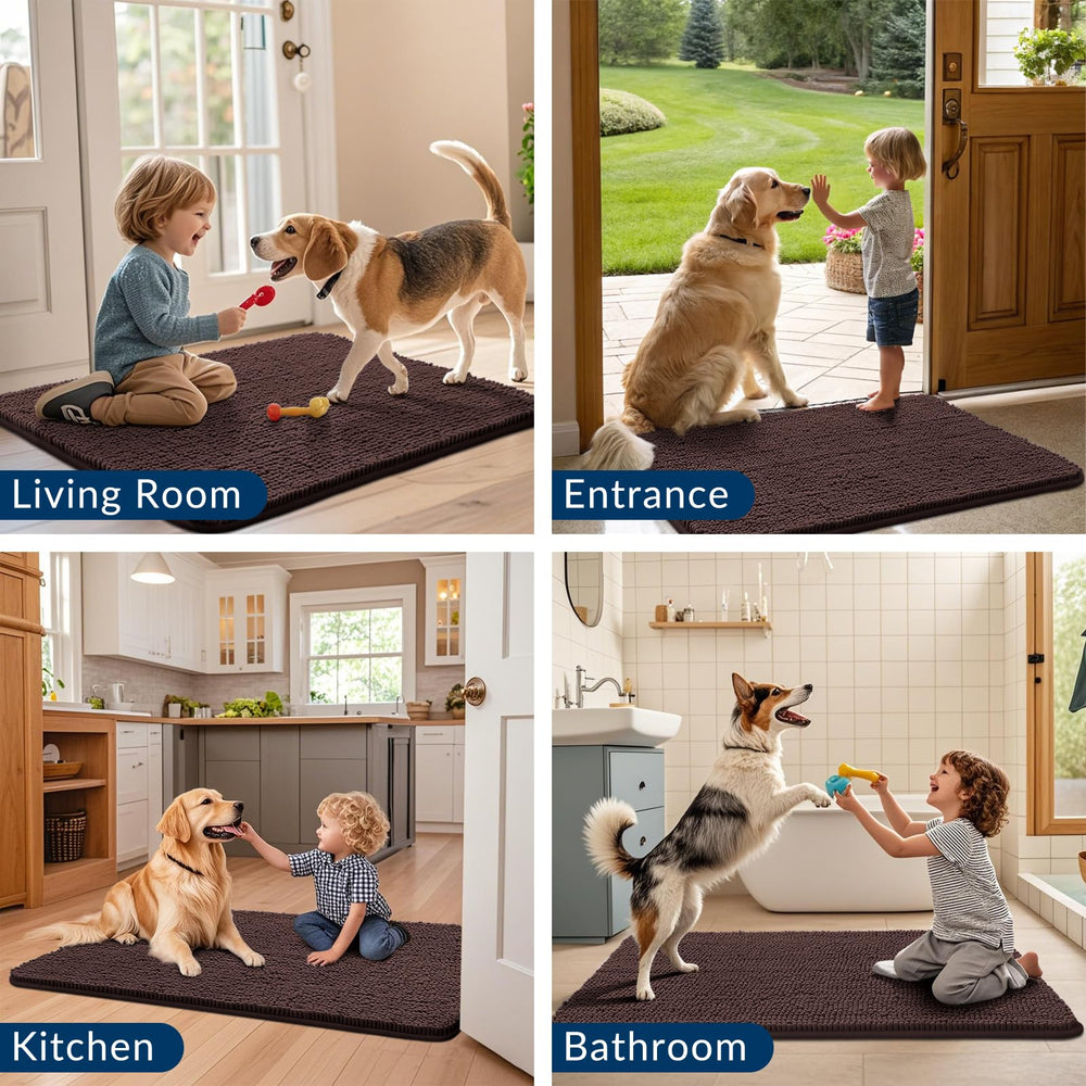 Smiry Tapis porte pour sols propres et zones intérieures sèches