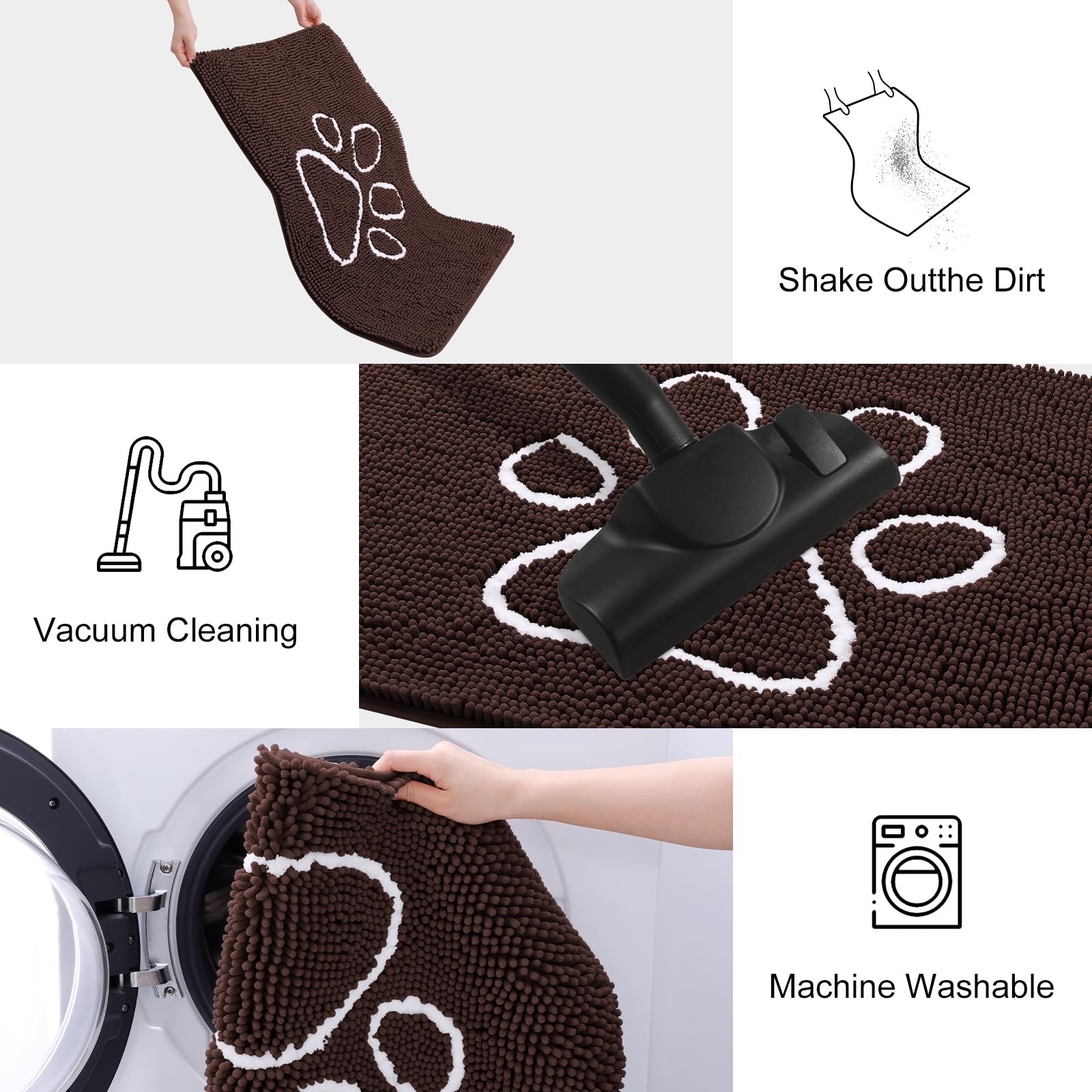 Smiry Tapis usage interieur et exterieur, polyvalent et durable.