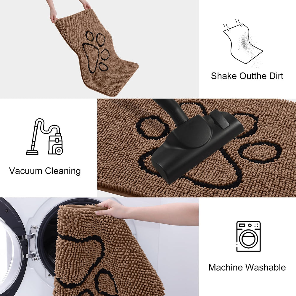 Utilisation intérieure et extérieure avec le tapis Smiry pour vestibules et patios.