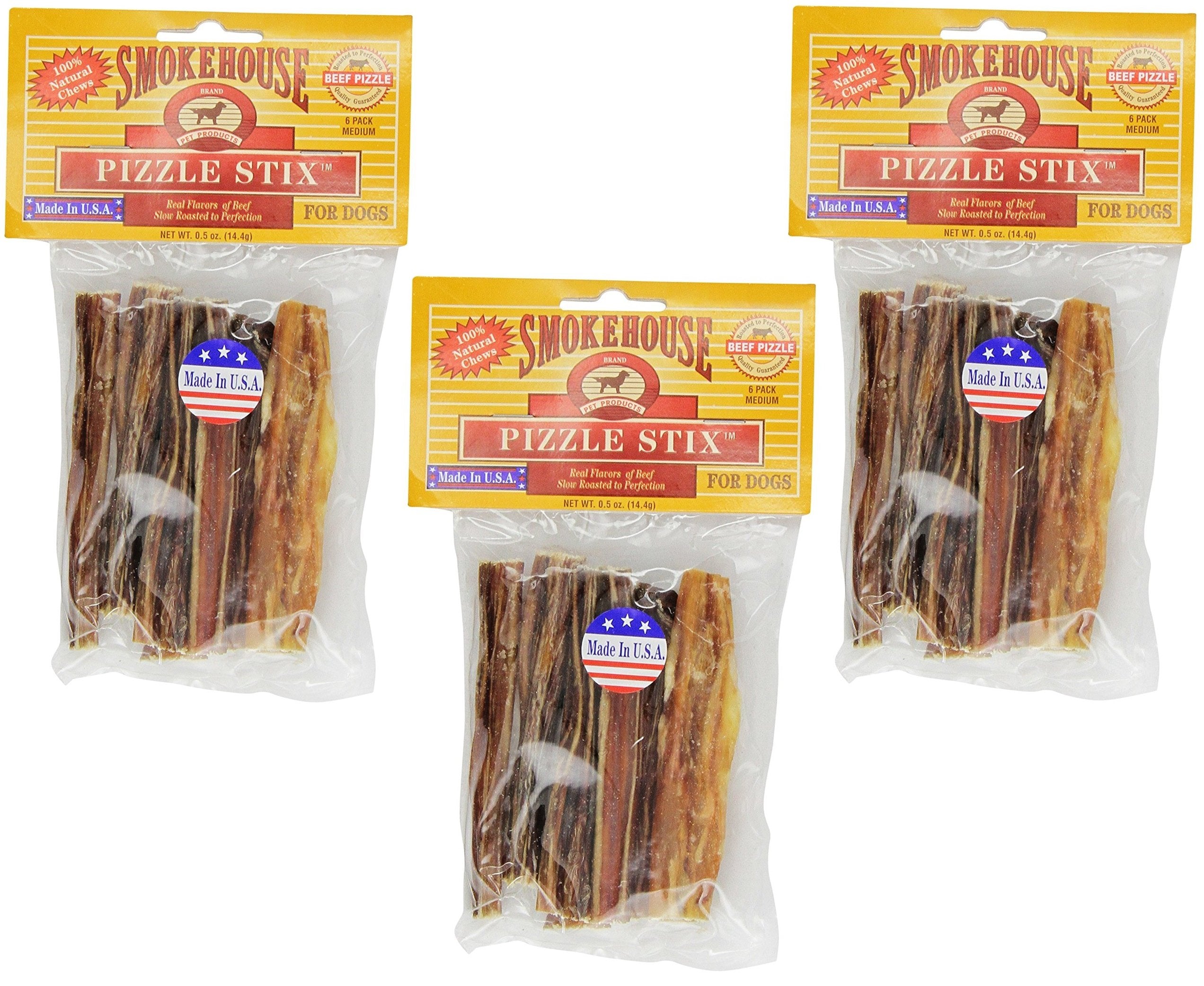 Smokehouse Boeuf Pizzle, emballage visible, promesse de saveur naturelle et plaisir durable.