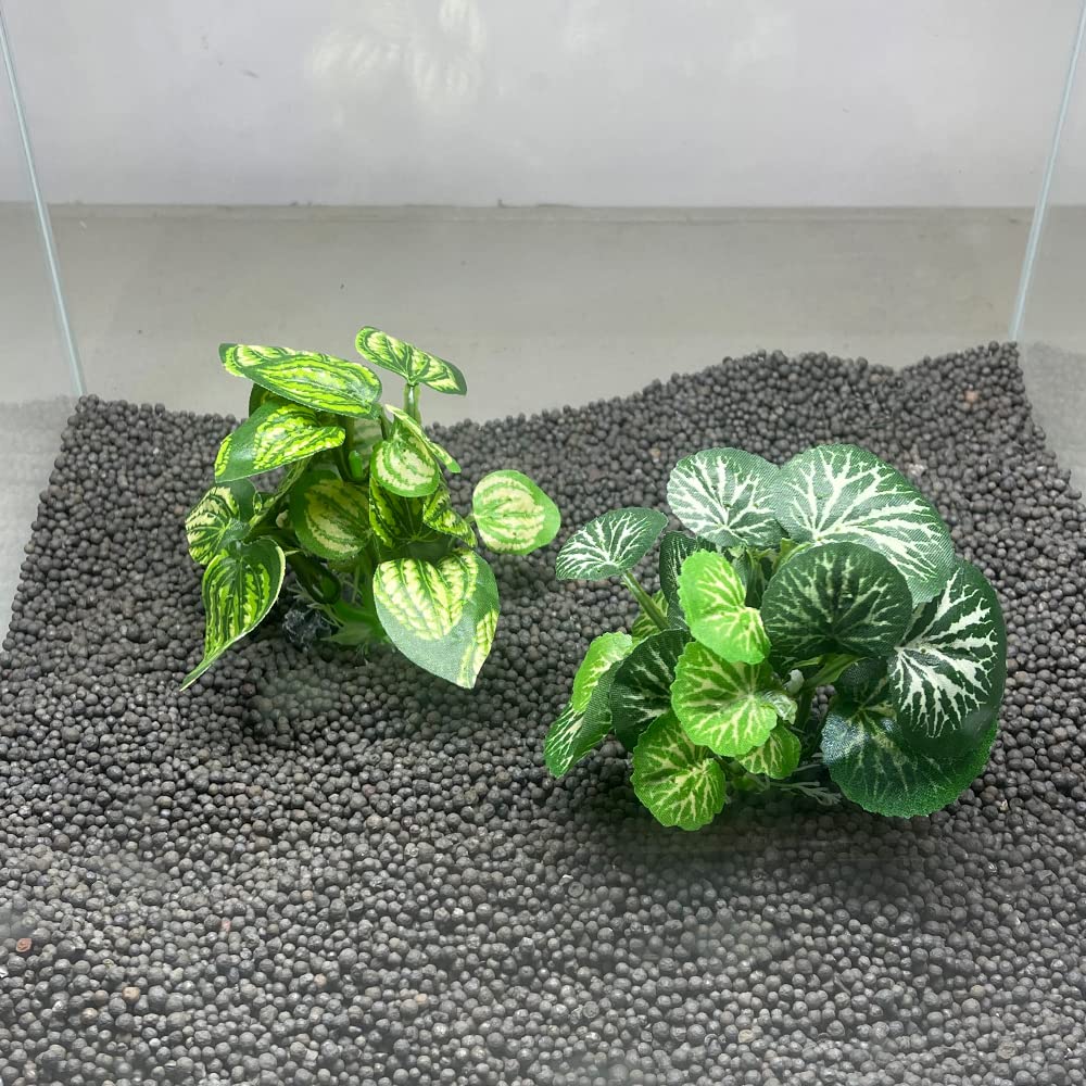 Smoothedo-Pets plante en soie verte, détail soyeux et repositionnable.