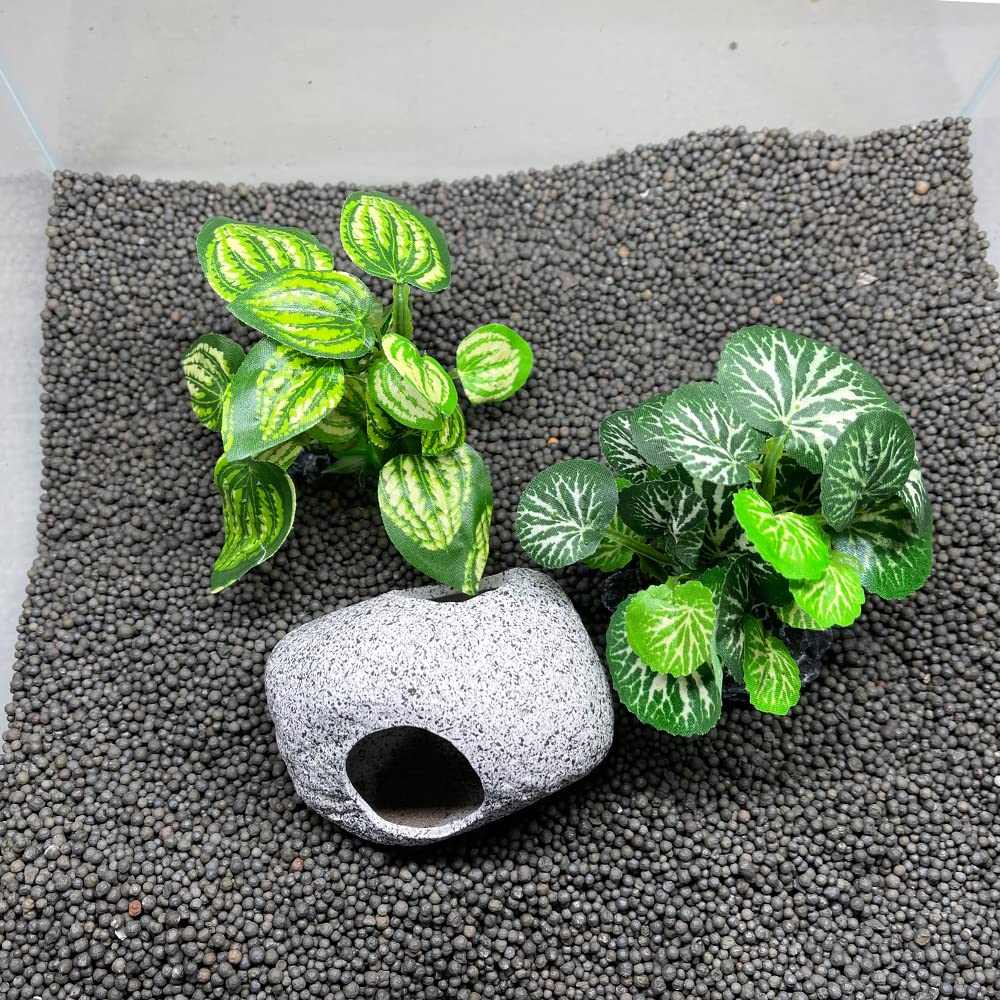 Smoothedo-Pets plante artificielle soie décor submergé, cadre aquatique apaisant.