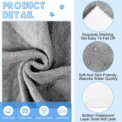 SmoothNovelty membrane imperméable protège sols et cages contre les liquides.