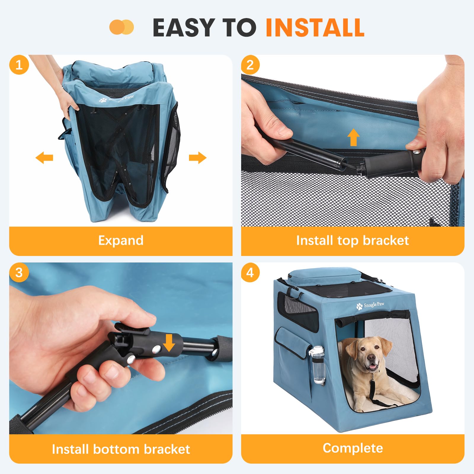 Snagle Paw assemblage rapide démontage – rangement simple après utilisation