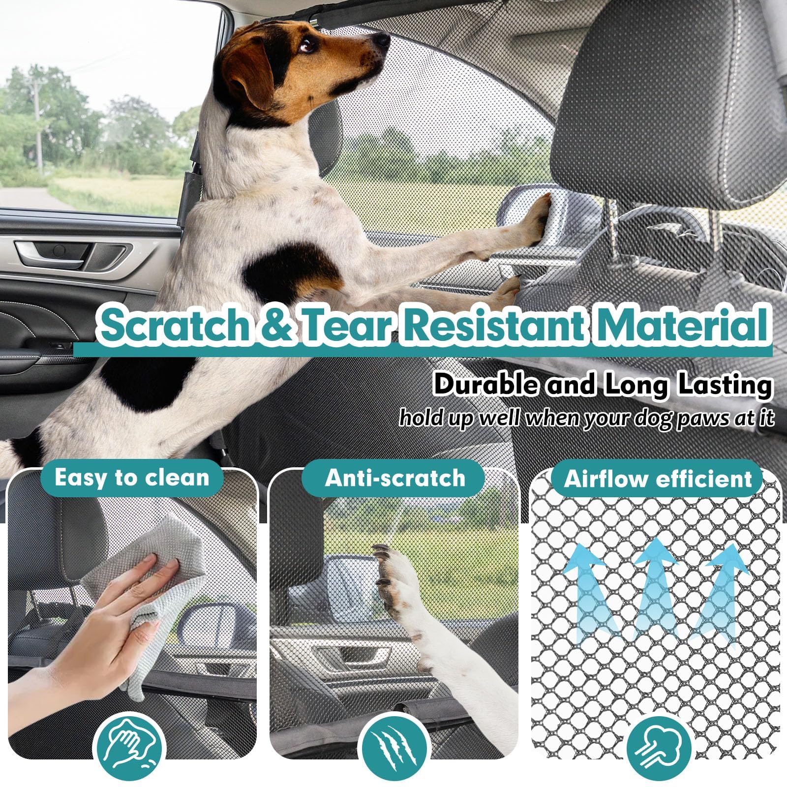 Barrière pliable Snagle Paw, installation rapide sans outils.