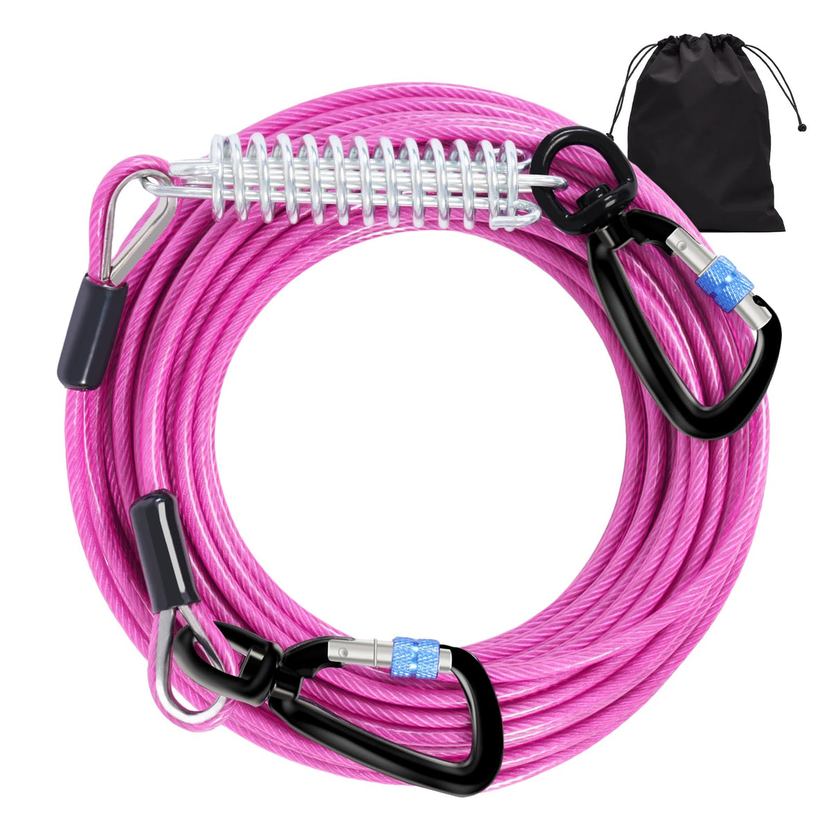 Snagle Paw câble liaison chien 30 pieds, liberté sécurisée et grande portée.