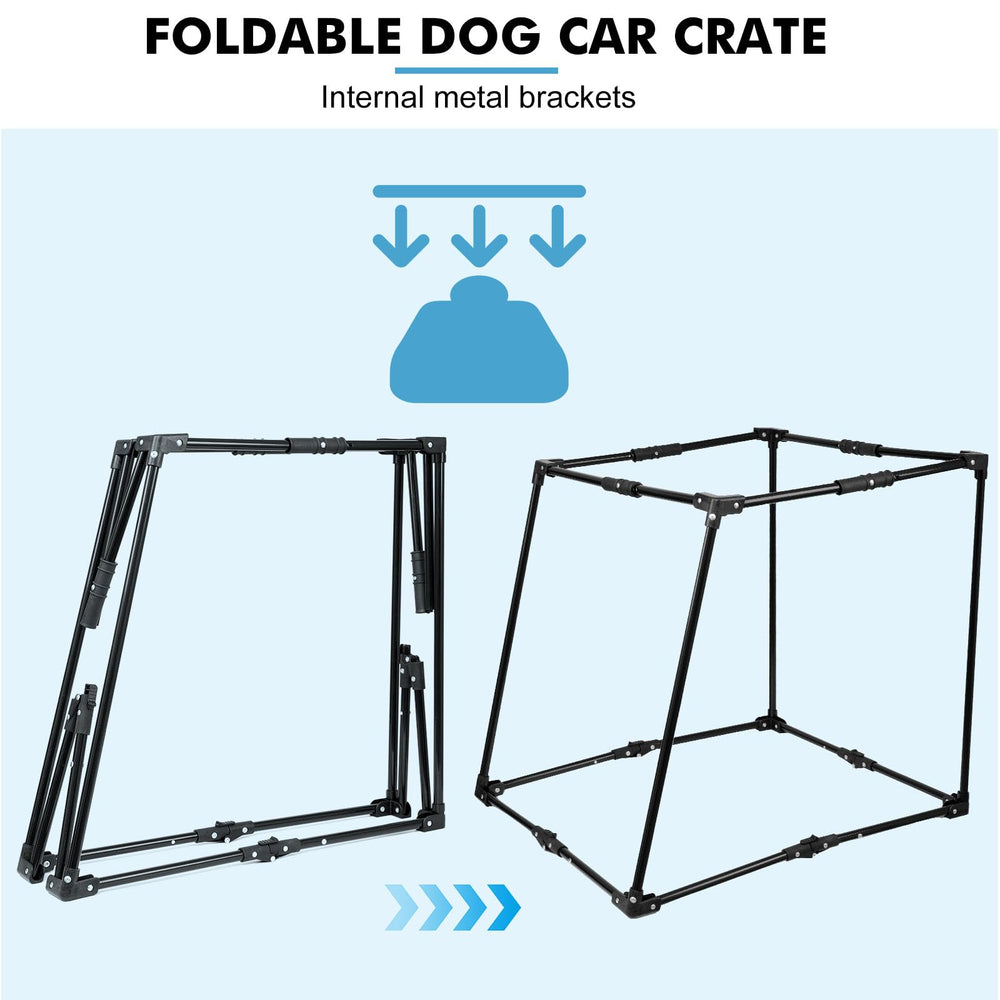 Snagle Paw cage de voyage tapis amovible et nettoyage facile.