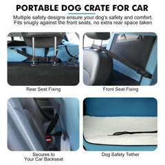 Snagle Paw cage de voyage porte frontale et fenêtres latérales pratiques.