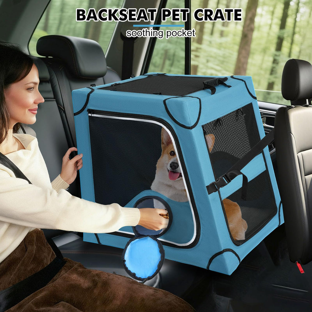 Snagle Paw cage de voyage ventilation optimale via mesh respirant.