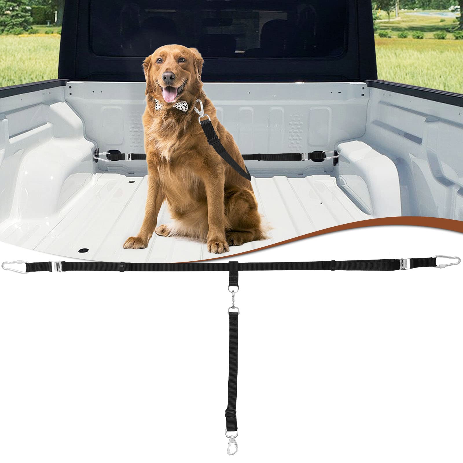 Snagle Paw systeme laisse cabine camion - securite pour chien en trajet