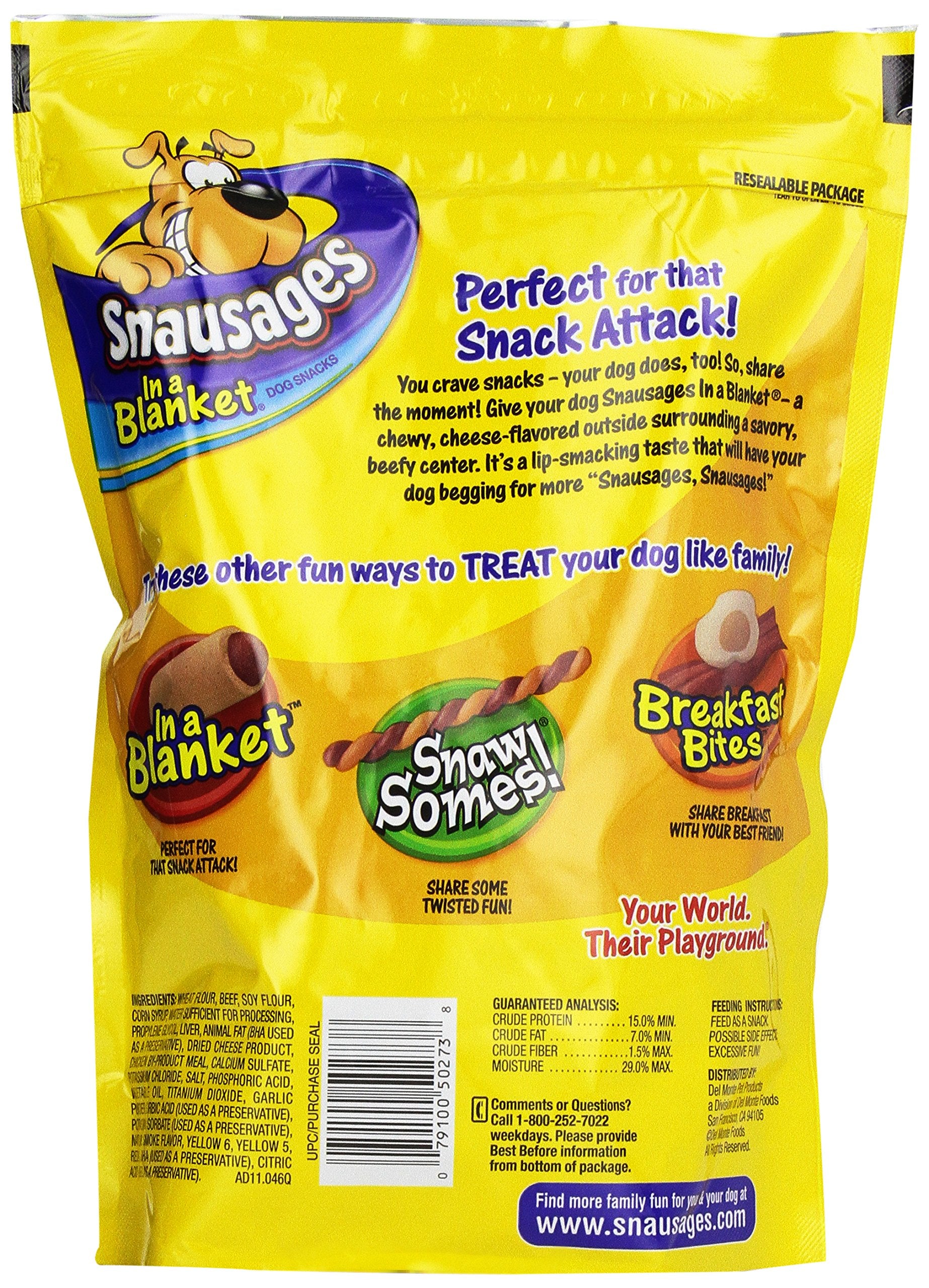 Gros plan sur la texture moelleuse et fromage des friandises Snausages