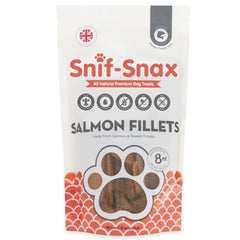 Snif-Snax filets saumon — texture tendre idéale pour l entraînement