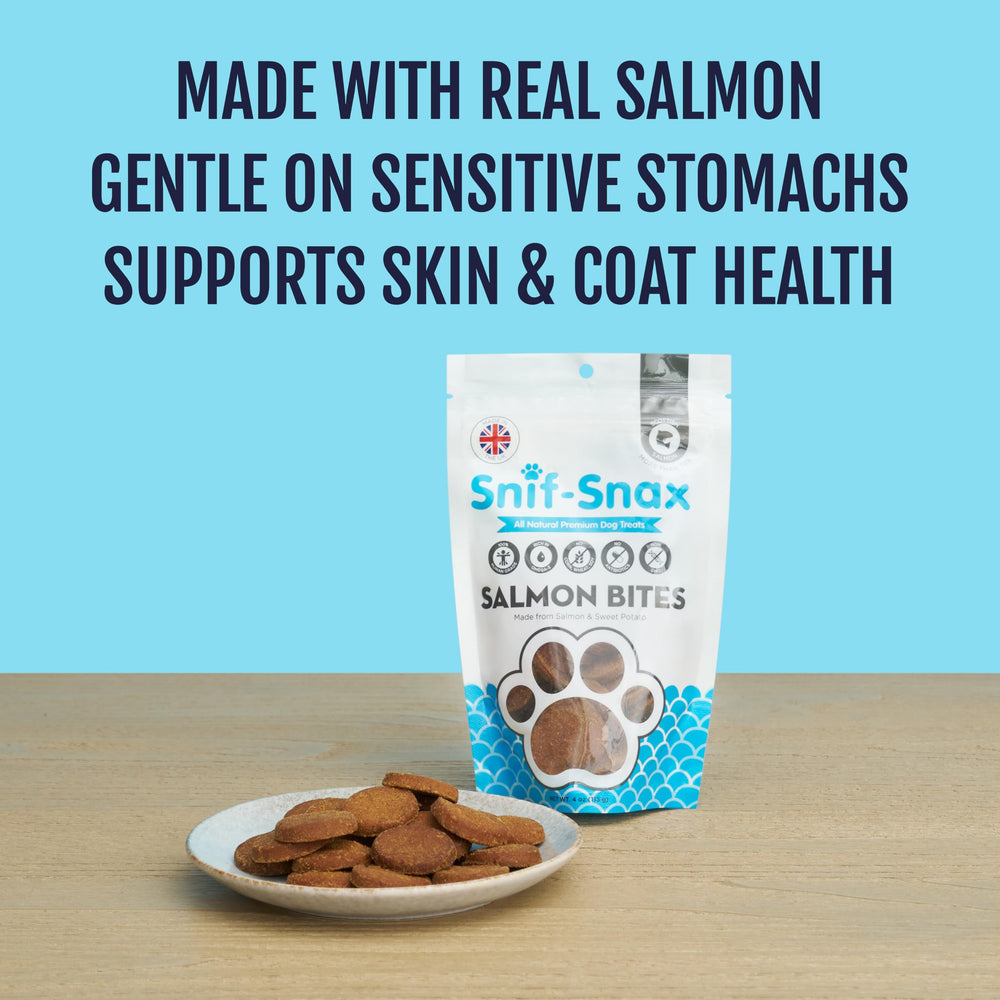 Snif-Snax Sans Cereales, digestion douce pour chiens sensibles.